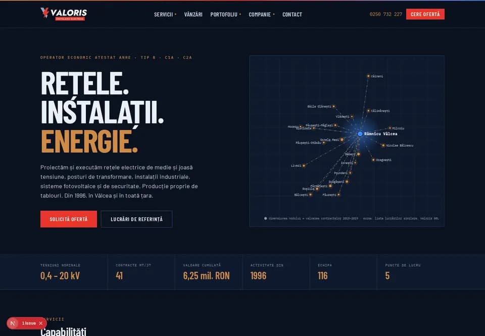 Previzualizare versiunea V3 – Rețea